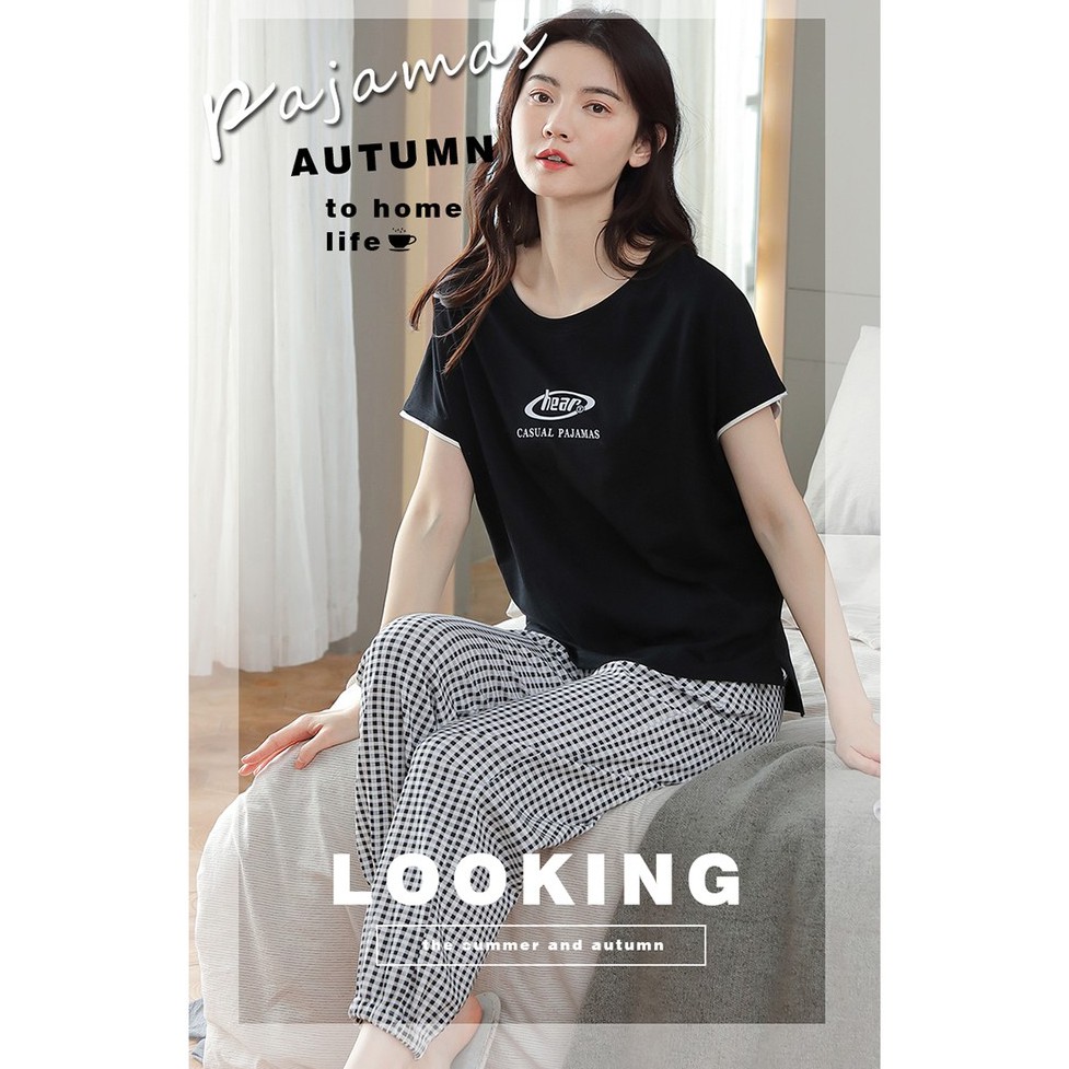 Đồ bộ, đồ mặc nhà nữ chất thun cotton 100% cực dễ thương - MH8014 | BigBuy360 - bigbuy360.vn