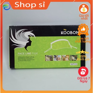 Miếng nhựa che mặt Hộp 50 miếng