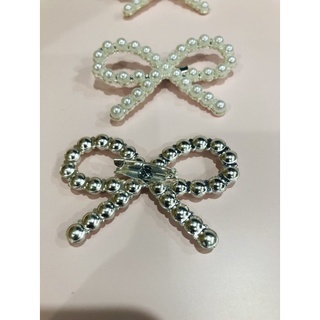 Cài áo nơ đinh hạt. KT 6 x 4cm