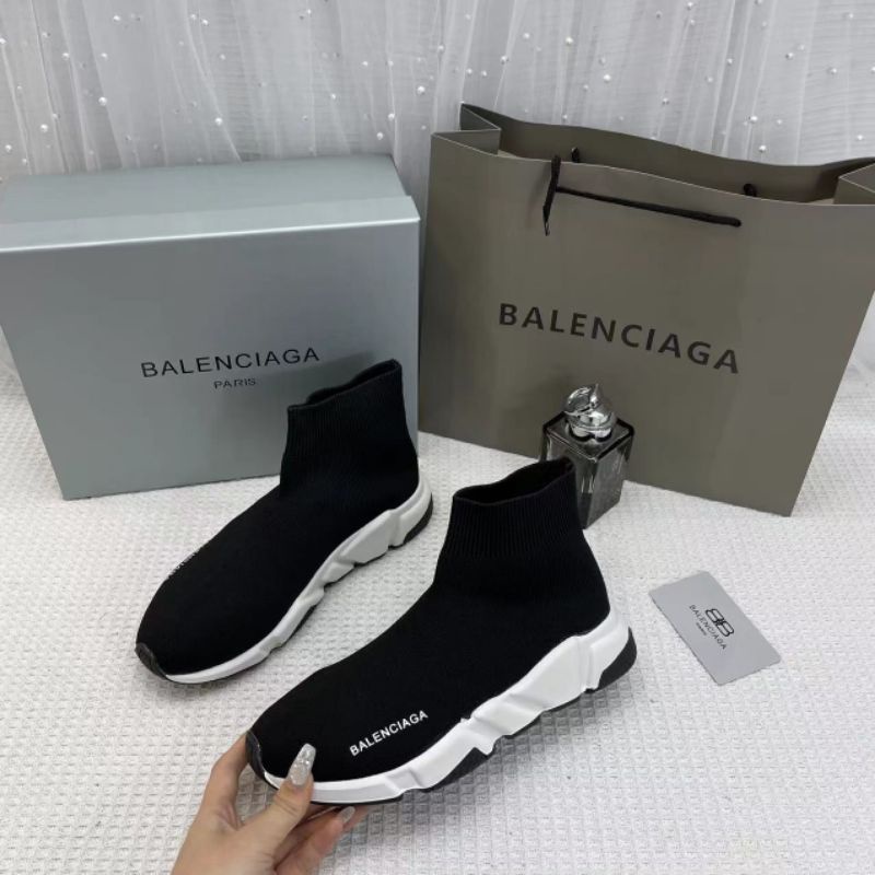 Giày Thể Giao Balen Len Chun Không Bai Không Dão Fullbox Cao Cấp