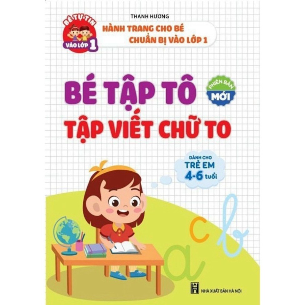 Tập Tô  - Tập Viết Chữ To Cho Bé