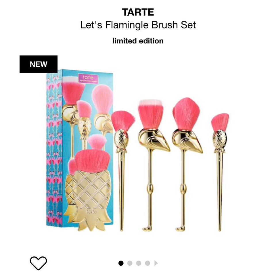 Bộ Cọ Tarte Let’s Flamingle Brush Set Limited Edition (5 món)