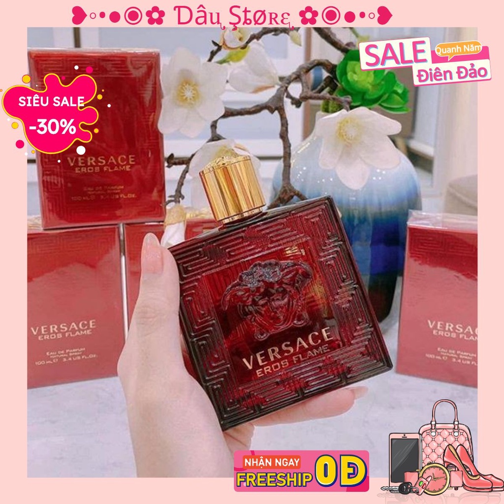 [Dâu Store] Nước hoa chính hãng Versace Eros Flame Test 5ml/10ml/20ml [NeW] Chính hãng