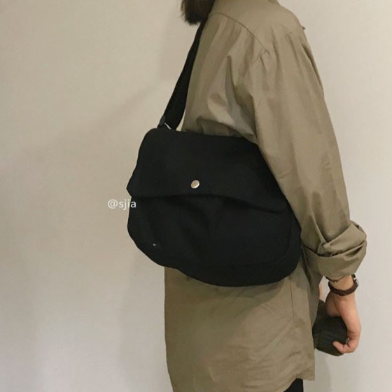 [Spot]Túi Đeo Chéo Màu Sắc Thời Trang Cho Nam Nữ