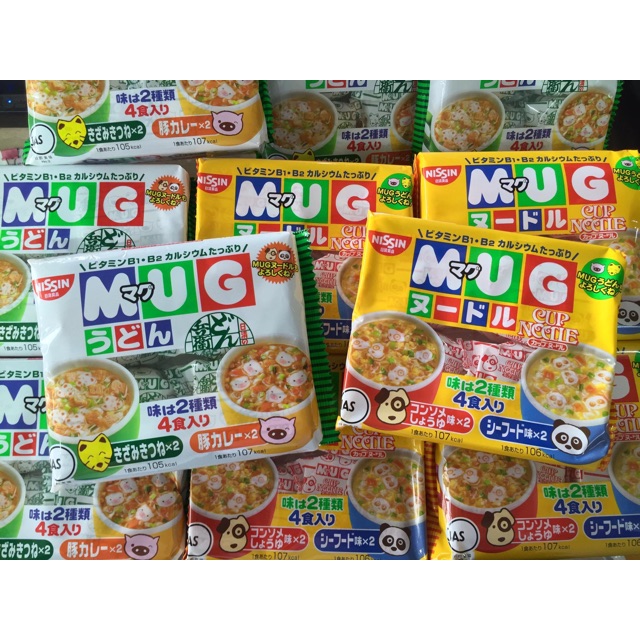 Mì Mug Cho Bé (Nội Địa Nhật)