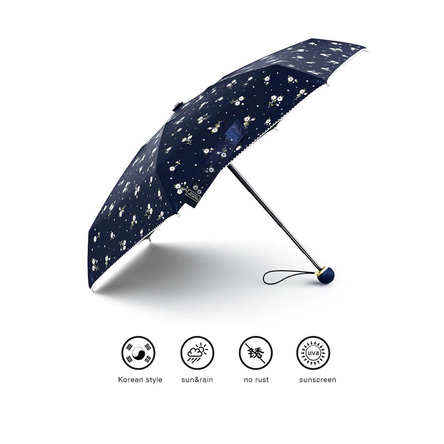 OLYCAT Ô dù cao cấp chống tia UV - Mẫu Floral