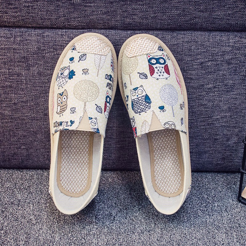 Giày Lười Đế Bằng Thiết Kế Mới Thoáng Khí Năng Động Thời Trang | BigBuy360 - bigbuy360.vn