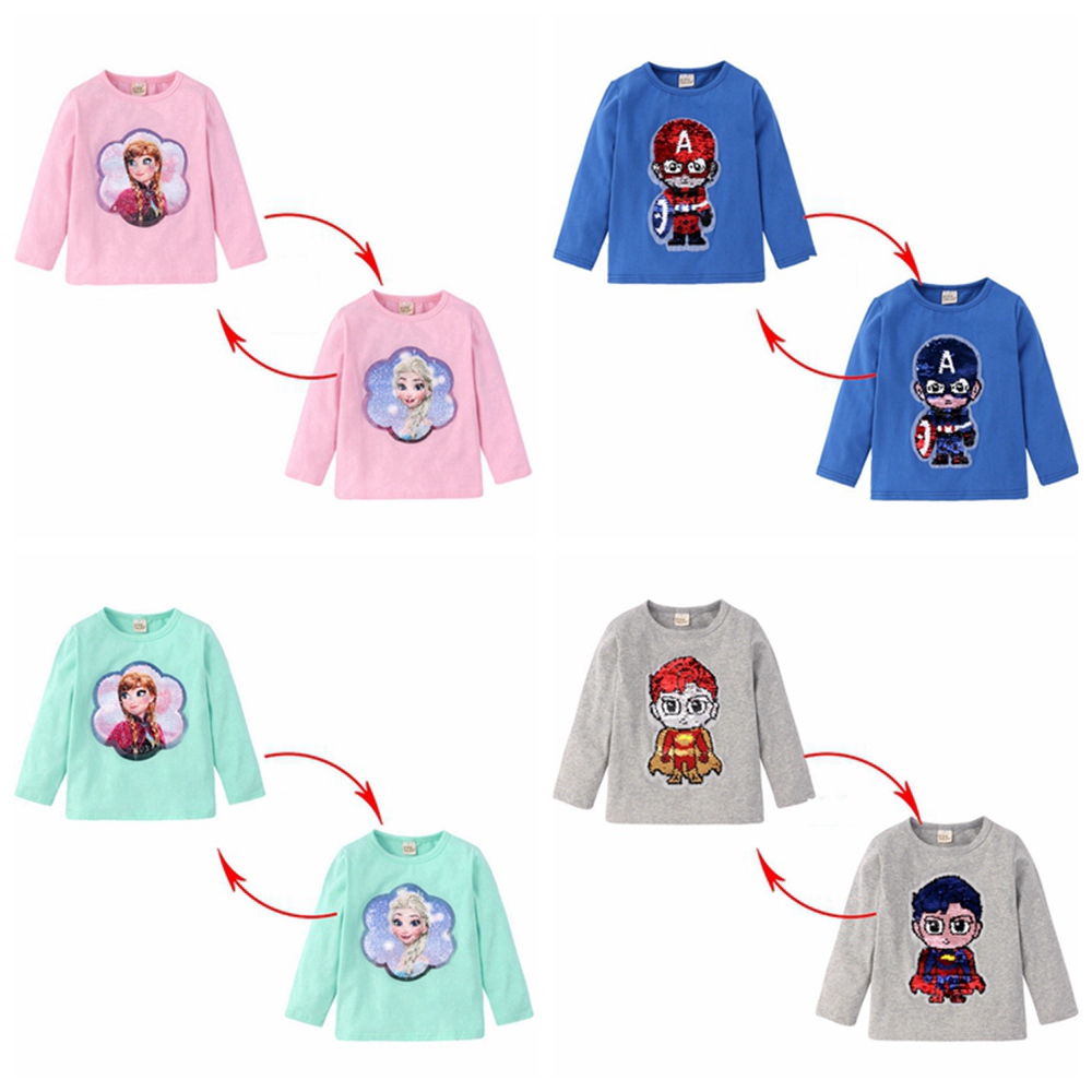 Áo Hoodies Có Nón Dài Tay In Hình Nhân Vật Phim Frozen Dành Cho Bé