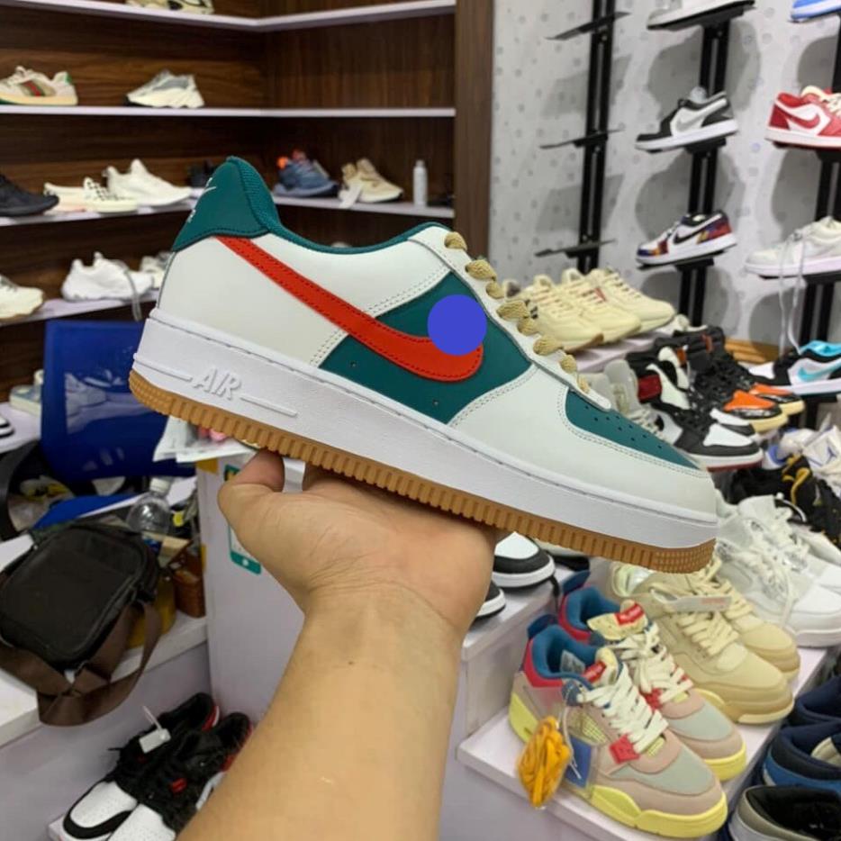 Giày nike af1 Gucci nam nữ bản cao cấp, giày air force 1 GC độn đế phối đồ cực đẹp đi êm chân