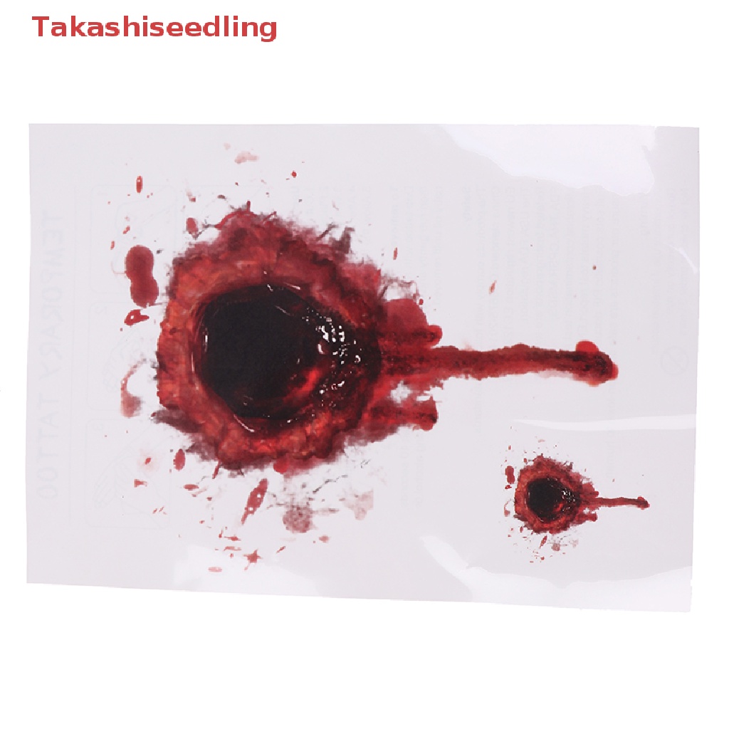 Set 11 Hình Xăm Dán Vết Sẹo Hóa Trang Halloween Độc Đáo