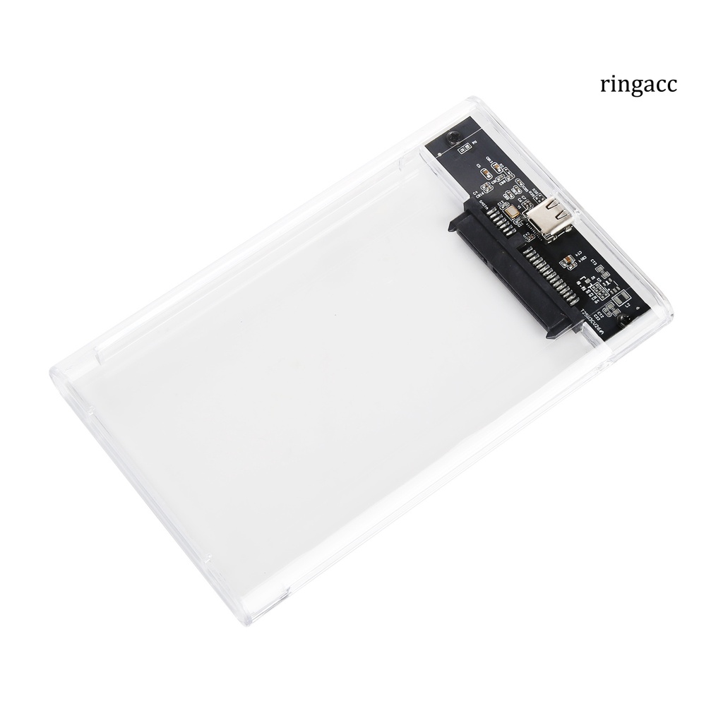 Hộp Đựng Ổ Cứng Ngoài Usb Loại C Trong Suốt 2.5 Inch Ốp | BigBuy360 - bigbuy360.vn