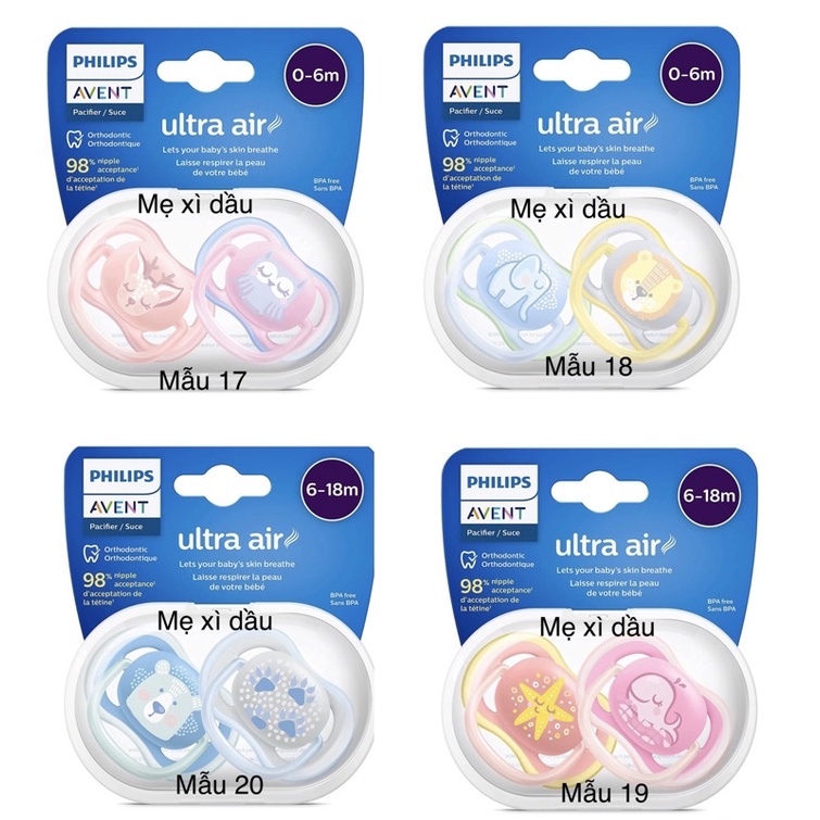 Shop mẹ xì dầu Ti giả Avent Ultra air Philips Avent