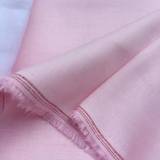 Vải linen ướt màu hồng nhạt.