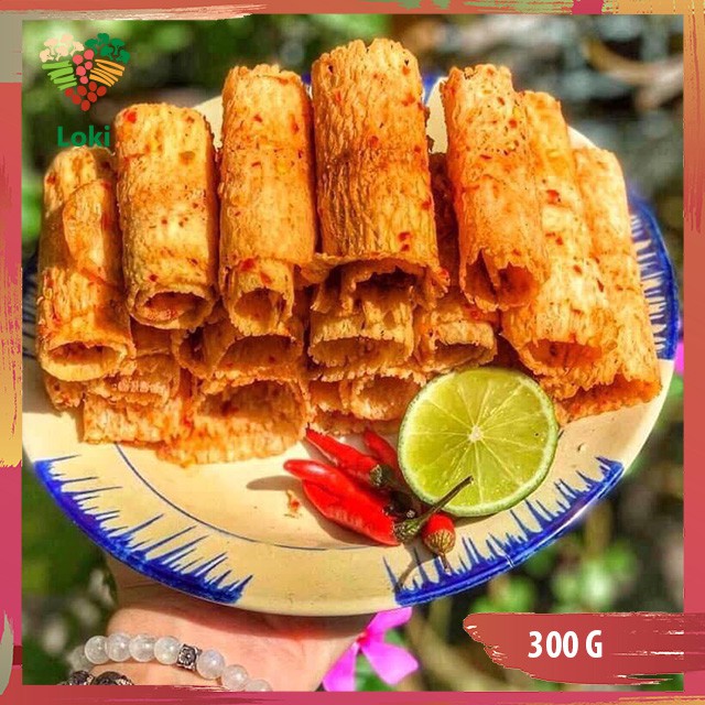 Mực cán tẩm vị Lon 200G - Đồ ăn vặt ngon nhất