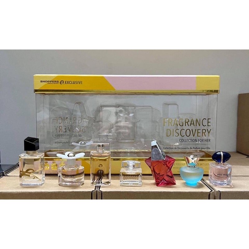 🎁 SET nước hoa Fragrance Discovery Nữ 7 chai mini | Thế Giới Skin Care