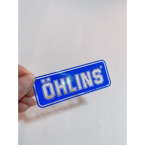 Tem Olin Ohlins xanh Thuỵ điển kéo lụa 1:1 hàng đẹp sắc nét