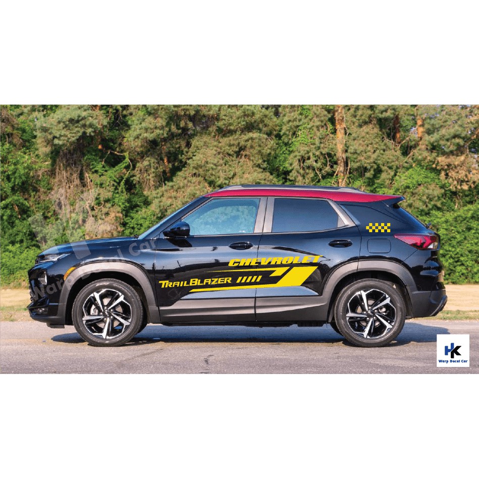 Tem xe Trailblazer - decal Chevrolet Trailblazer - tem xe ô tô giá rẻ