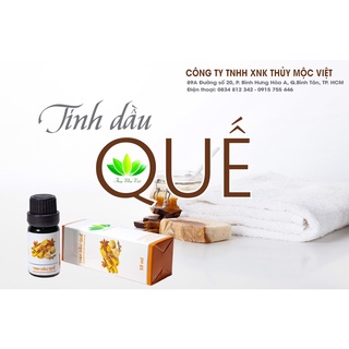 Tinh dầu Quế Thủy Mộc Việt treo 8ml | Cinnamon Essential Oil