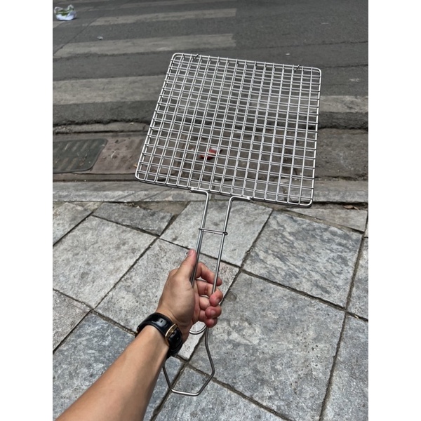 VỈ NƯỚNG THỊT INOX 304 HÀNG DÀY