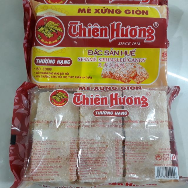 Mè Xửng giòn Thiên Hương 150gr _ Huế. 5 gói