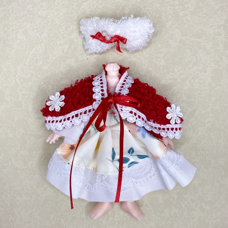 Bộ Trang Phục Hóa Trang Cho Búp Bê 16-17 Cm 1 / 8 16-17