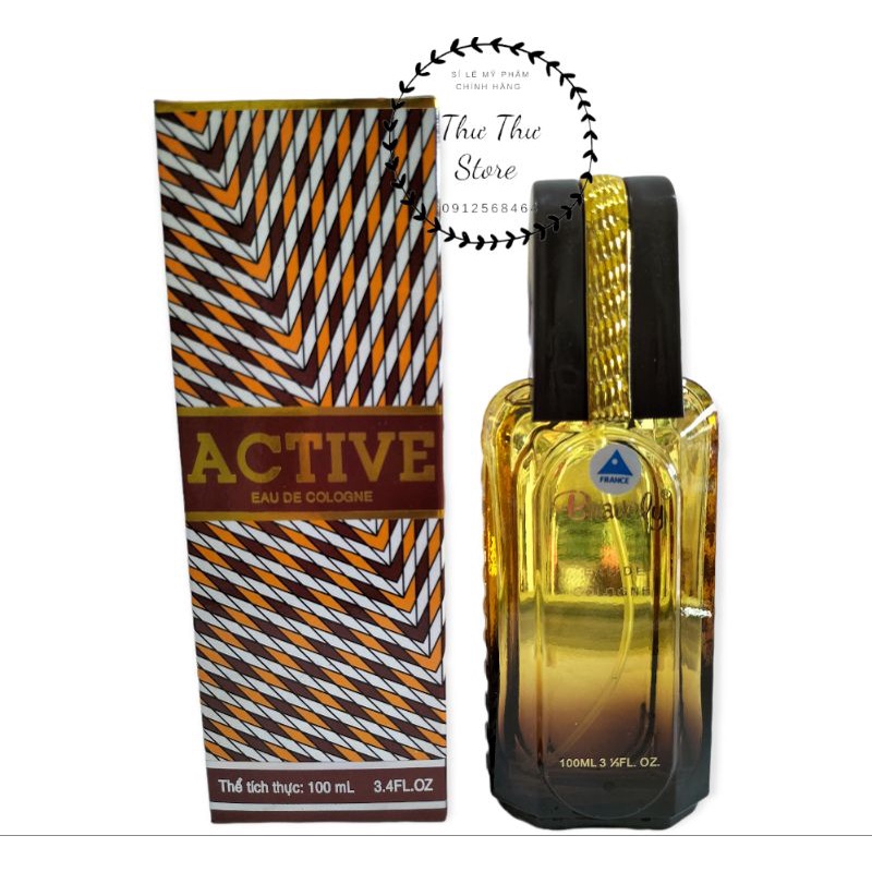Nước Hoa Active Bravery Nâu 100ml