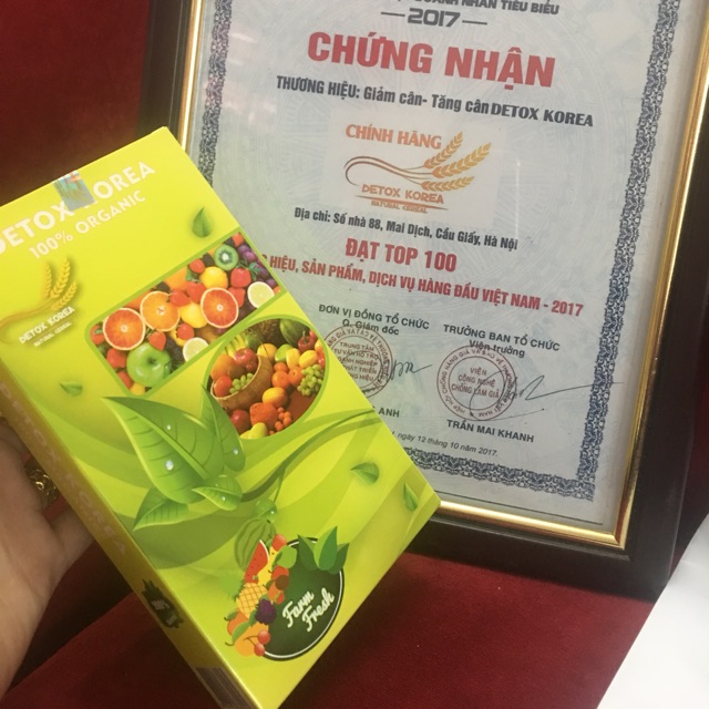 10 hộp detox