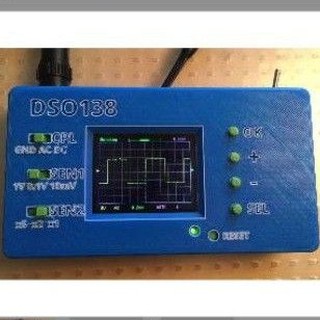 Vỏ case mạch dso138 có ngăn để pin 9v