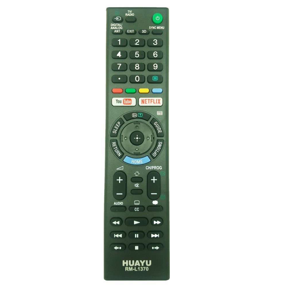 REMOTE ĐIỀU KHIỂN TIVI SONY SMART HUAYU RM-L1370 THAY THẾ RMT-TX300P