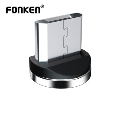Phích Cắm Dây Cáp Fonken Từ Tính Cổng Micro USB/Type C Cho Samsung Huawei