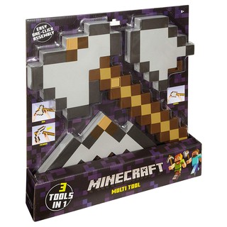 Minecraft multi tool 3 in 1 - Bộ công cụ 3 trong 1 chính hãng