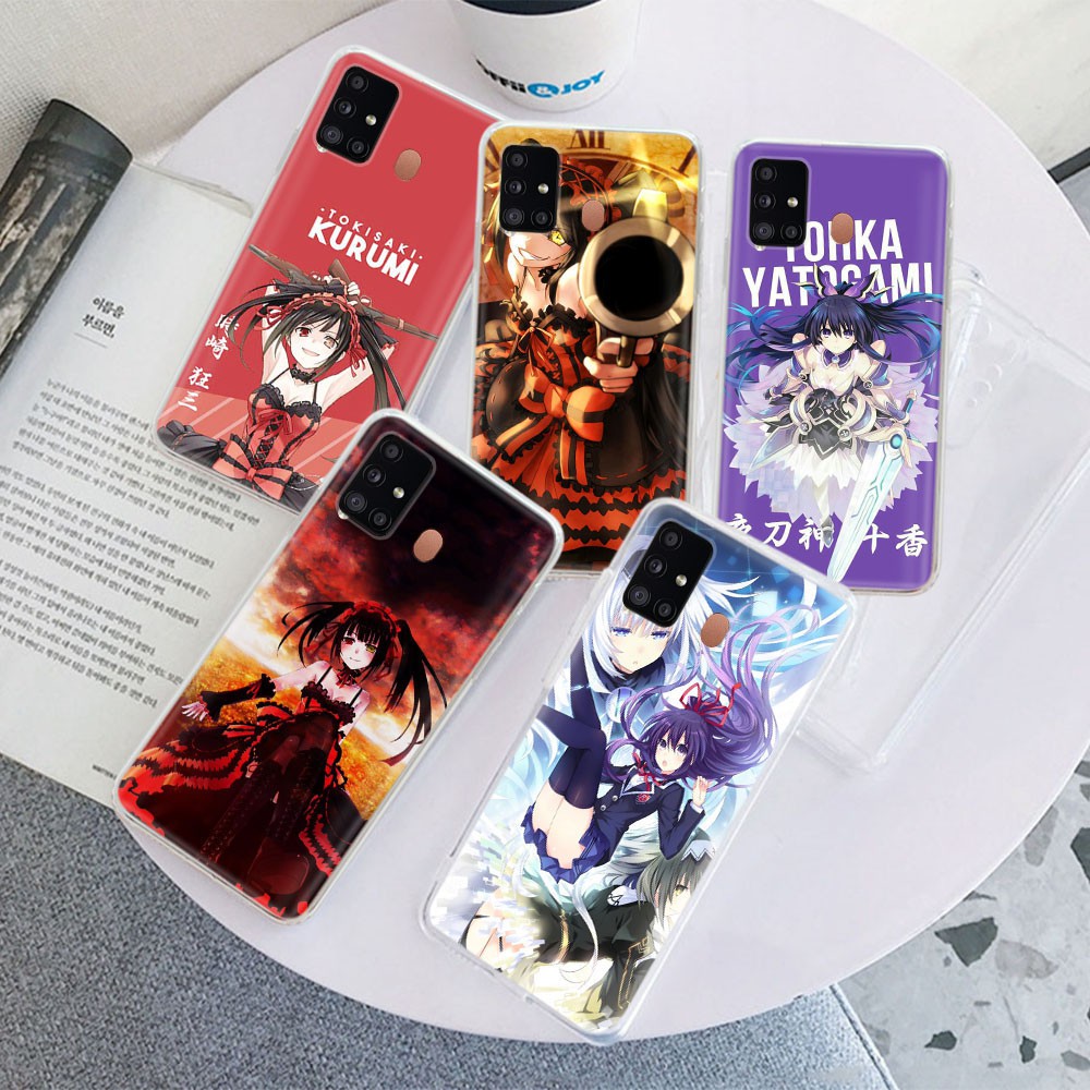 Ốp Điện Thoại Trong Suốt Hình Date A Live Cho iPhone XR 8 5S 5 7 6S 6 11 Pro Plus Max SE Tr59