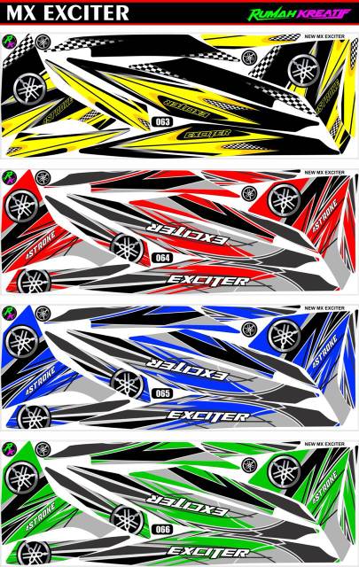 Decal Jupiter Mx 135 New 2012 2013 2014 2015 2016 / Mx New 135 / Variation Jupiter Mx