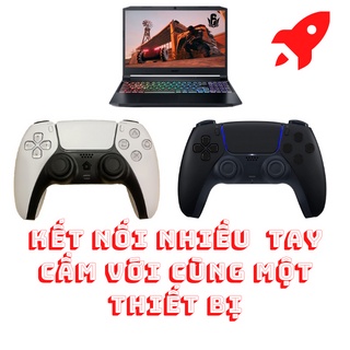 🕹 Tay cầm chơi game PS5 🕹PS4 DOUBLESHOCK Bluetooth không dây, có rung dùng cho Điện Thoại/PC/Laptop/Nitendo game Steam
