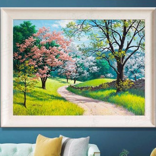 Tranh đính đá kim cương AB Cảnh Đẹp Thơ Mộng DF2110