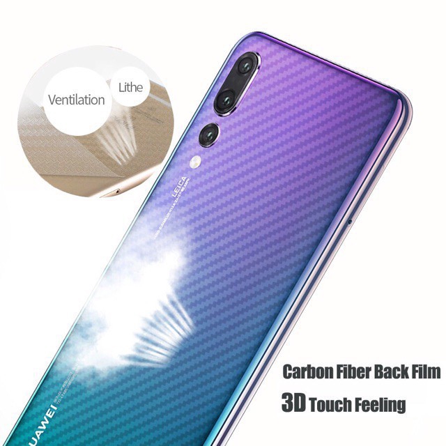 Miếng Dán Bảo Vệ Mặt Sau Cho Huawei Nova 5t 6se 5i Pro 3i 2i Nova 4e Y6Pro Y7Pro Y9 2019 2018 P20 P30 Pro