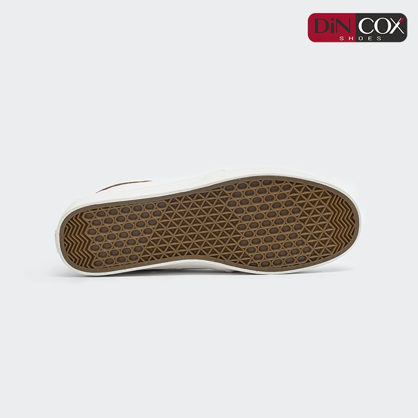 Giày Sneaker Da Nam DINCOX C03 Khí Chất Lịch Thiệp White