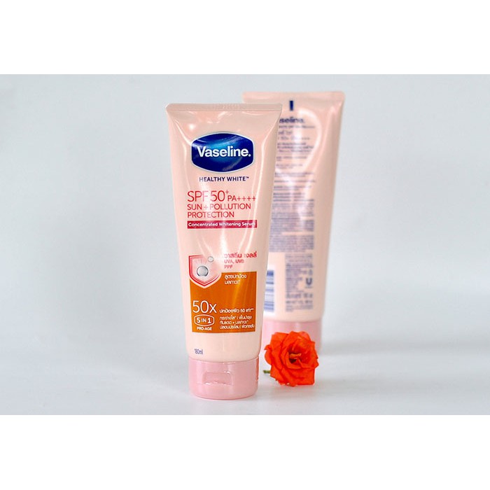 [combo] Sữa Dưỡng Thể Trắng Da Vaseline 50x SPF 50 PA++++ Thái Lan, Dưỡng Trắng Gấp 50 Lần, Dưỡng Ẩm, 320ml- Vala Store