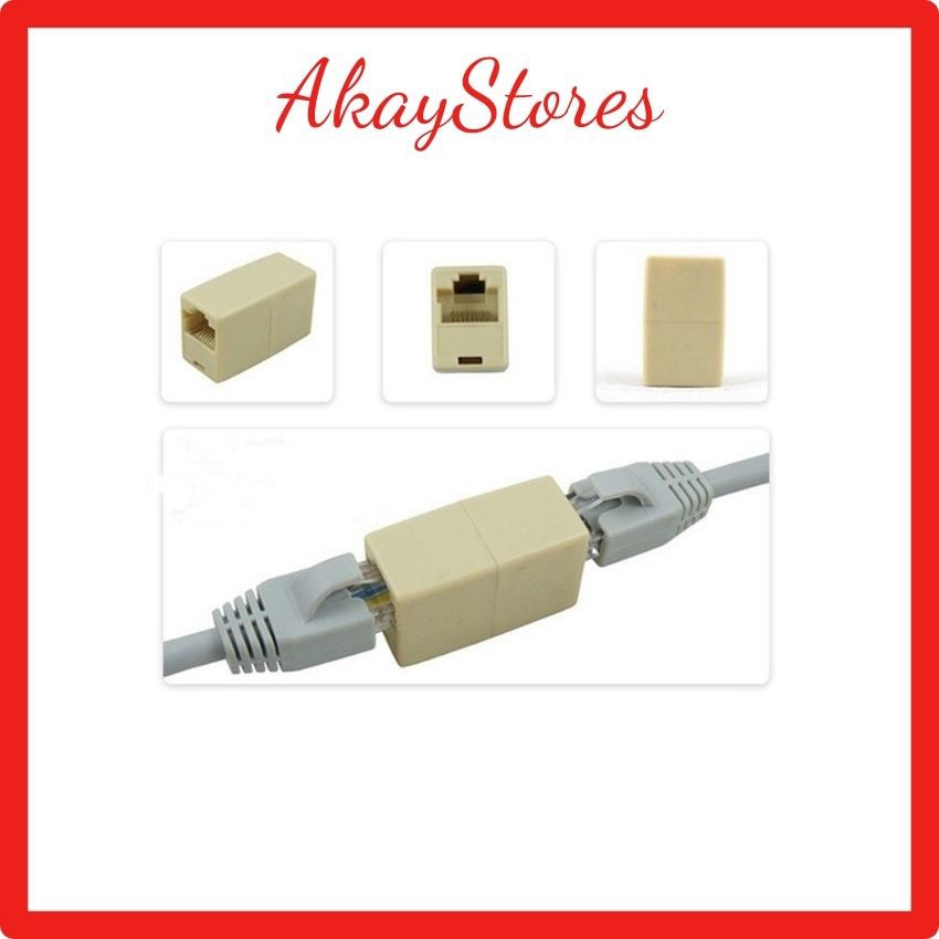 Đầu Nối Dây Mạng RJ45 AkayStores,Hạt nối dây mạng đầu j45 Jack nối dây mạng lan hàng tốt
