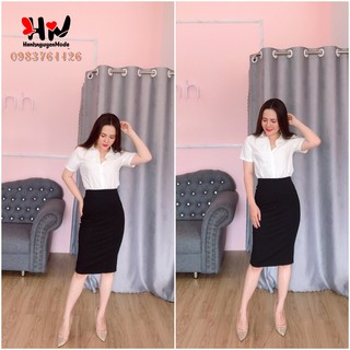 Chân váy bút chì dài cao cấp