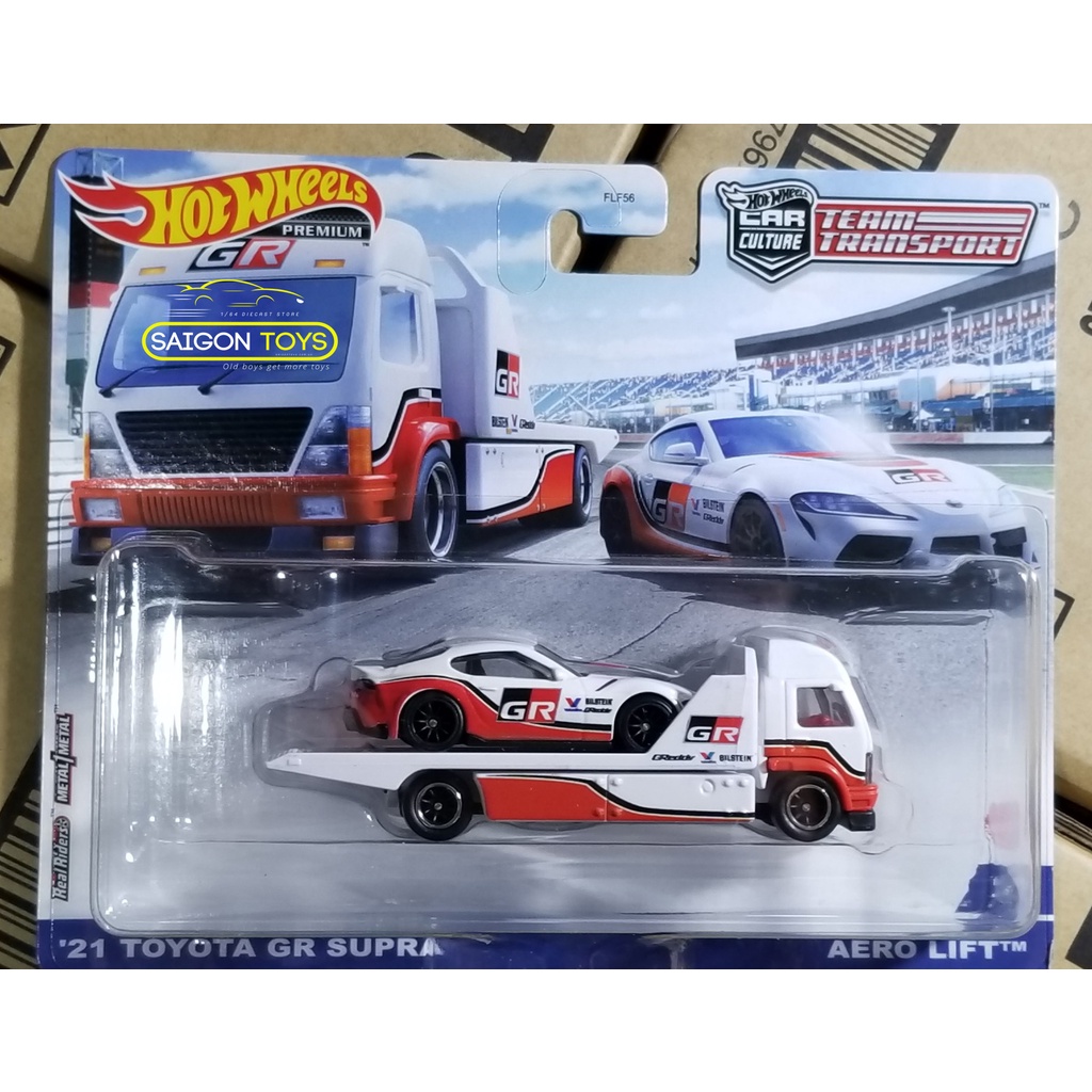 HOT WHEELS - Team Transport 2022 Volkswagen Supra Corvette ] Xe mô hình đồ chơi chính hãng MATTEL Tỷ lệ 1:64