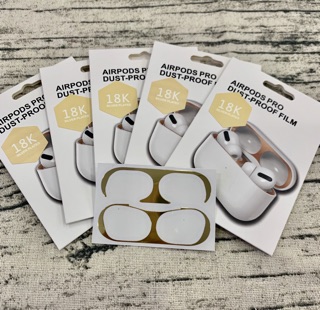 Miếng dán chống bụi bẩn airpods pro