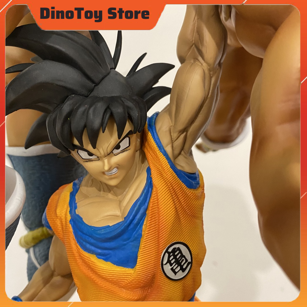 Mô hình SonGoku vs Nappa cực nét cao 43cm - dragonball