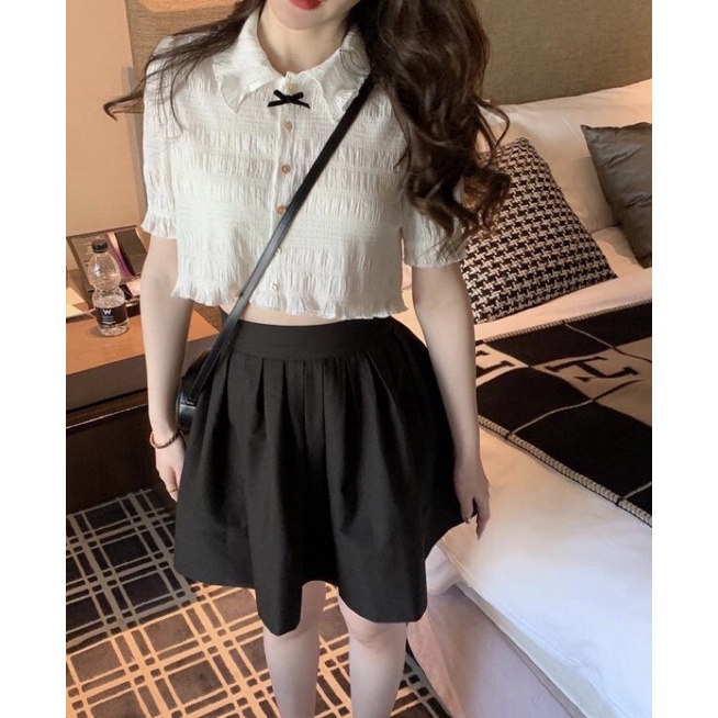 ÁO CROPTOP DỆT LEN