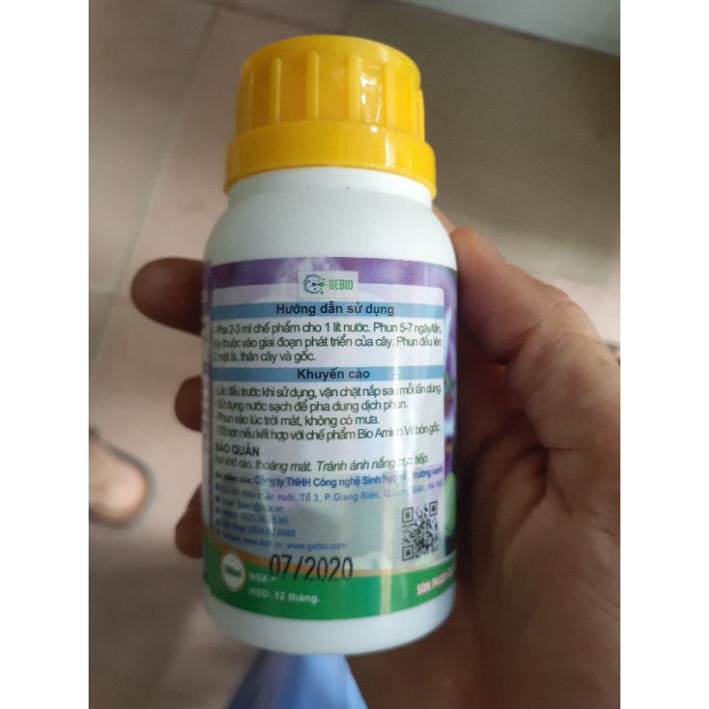 CHẾ PHẨM SINH HỌC SIÊU DƯỠNG HOA LAN BIO VIT CHAI 100ML