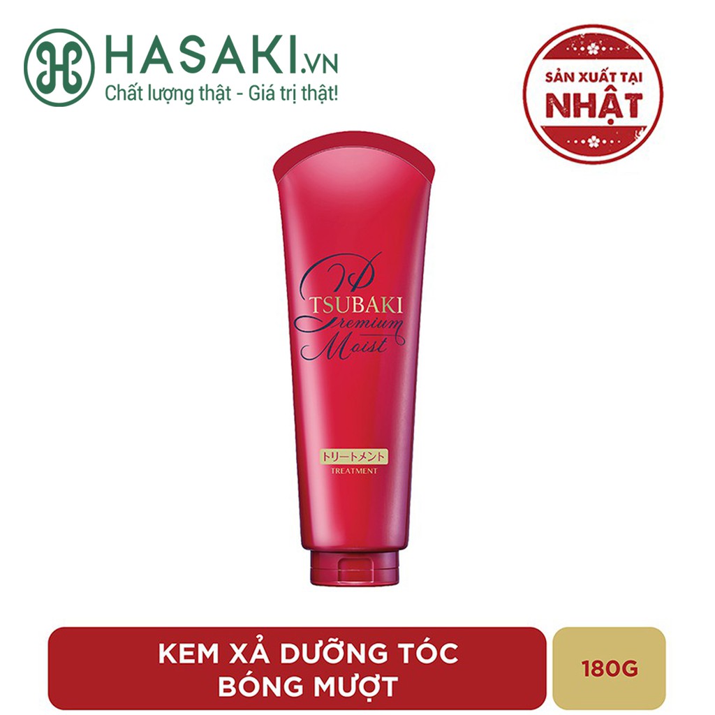 Kem Xả Cao Cấp TSUBAKI Premium Treatment 180g