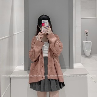 Áo cardigan len thỏ Simbabo