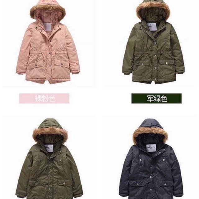 Áo parka cho bé (oder k sẵn)