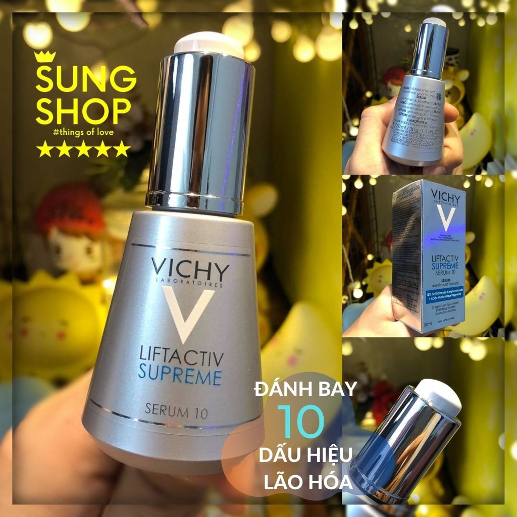 [CAO CẤP] SERUM GIẢM NẾP NHĂN VICHY LIFTACTIV SERUM 10 NGỪA LÃO HÓA HIỆU QUẢ