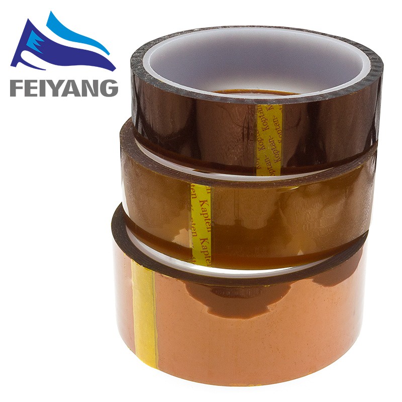 Băng keo cách điện, chịu nhiệt cao 400-500 độ chuyên dán đầu pin cách nhiệt cách điện,băng keo polyimide, Kapton